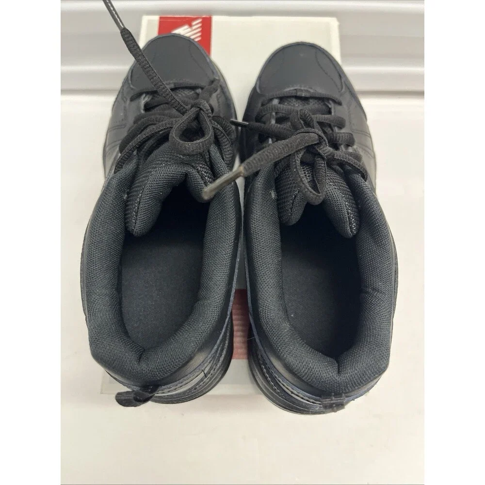 New Balance Triple Black 624 Lace Up Big Kid Uniform Sneakers Shoes SZ 2.5 X W